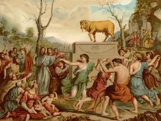 Die Anbetung des Goldenen Kalbs